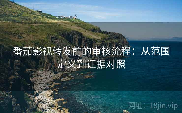 番茄影视转发前的审核流程：从范围定义到证据对照