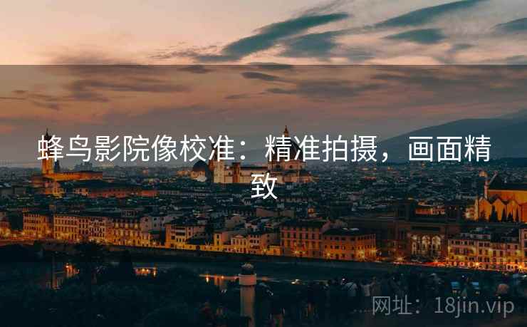 蜂鸟影院像校准：精准拍摄，画面精致